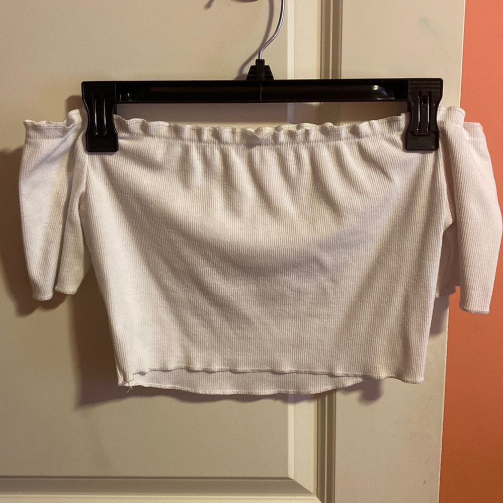 shein cropped off the shoulder tube top. Women’s size medium